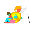 پیش‌نمایش فایل woman-working-on-cyber-security-11577162 از پک امنیت سایبری