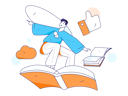 پیش‌نمایش فایل book-reader-reads-for-exam-11618131 از پک آموزش آنلاین