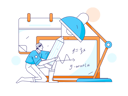 پیش‌نمایش فایل professor-teaches-mathematics-equations-11618154 از پک آموزش آنلاین