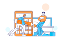 پیش‌نمایش فایل students-calculating-their-sums-11618149 از پک آموزش آنلاین