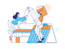 پیش‌نمایش فایل students-preparing-for-exams-11618119 از پک آموزش آنلاین