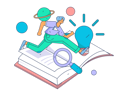 پیش‌نمایش فایل boy-taking-knowledge-by-reading-books-11714802 از پک مطالعه
