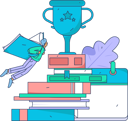 پیش‌نمایش فایل businessman-on-the-way-to-success-trophy-11714788 از پک مطالعه