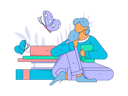 پیش‌نمایش فایل female-student-preparing-for-exams-11714789 از پک مطالعه