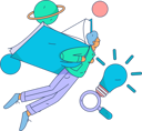 پیش‌نمایش فایل student-flying-with-book-11714779 از پک مطالعه