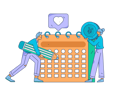پیش‌نمایش فایل calendar-management-11714639 از پک ورود