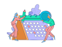 پیش‌نمایش فایل calendar-management-by-employees-11714655 از پک ورود