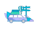 پیش‌نمایش فایل tourist-car-11714919 از پک سفر