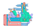 پیش‌نمایش فایل tourist-finds-lost-way-11714932 از پک سفر