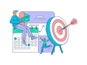 پیش‌نمایش فایل long-term-goals-11714538 از پک بازاریابی