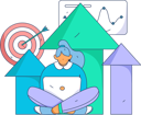 پیش‌نمایش فایل market-growth-11714547 از پک بازاریابی