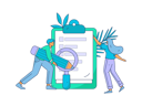 پیش‌نمایش فایل man-using-pencil-to-fill-questionnaire-11713834 از پک تحقیق