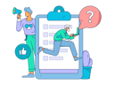 پیش‌نمایش فایل people-filling-survey-form-11713820 از پک تحقیق