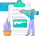 پیش‌نمایش فایل woman-with-pencil-filling-survey-form-11713816 از پک تحقیق