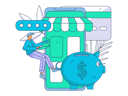 پیش‌نمایش فایل boy-shopping-online-11714013 از پک تجارت الکترونیک