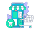 پیش‌نمایش فایل e-commerce-application-11714035 از پک تجارت الکترونیک
