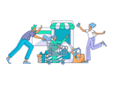پیش‌نمایش فایل people-buying-online-11713999 از پک تجارت الکترونیک