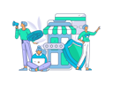 پیش‌نمایش فایل people-shopping-online-11714020 از پک تجارت الکترونیک