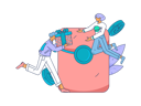پیش‌نمایش فایل people-with-gift-envelope-11714006 از پک تجارت الکترونیک