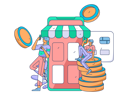 پیش‌نمایش فایل online-shopping-payment-11713958 از پک تجارت الکترونیک
