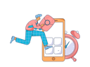 پیش‌نمایش فایل employee-running-for-bank-meeting-11801330 از پک دویدن