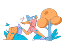 پیش‌نمایش فایل student-running-for-school-11801316 از پک دویدن