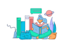 پیش‌نمایش فایل girl-reading-book-11801083 از پک آموزش