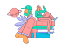 پیش‌نمایش فایل man-getting-education-idea-11801082 از پک آموزش