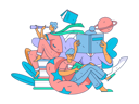 پیش‌نمایش فایل students-reading-books-11801079 از پک آموزش