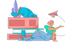 پیش‌نمایش فایل woman-reading-book-11801047 از پک آموزش