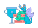 پیش‌نمایش فایل woman-with-books-11801044 از پک آموزش