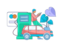 پیش‌نمایش فایل card-payment-for-car-fueling-11801355 از پک سوخت گیری ماشین