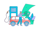 پیش‌نمایش فایل man-at-fuel-station-11801346 از پک سوخت گیری ماشین