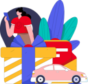 پیش‌نمایش فایل digital-car-services-11822258 از پک اجاره ماشین