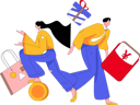 پیش‌نمایش فایل couple-saving-money-for-shopping-purchase-11822463 از پک خرید