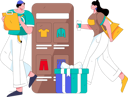 پیش‌نمایش فایل digital-shopper-11822469 از پک خرید
