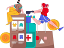 پیش‌نمایش فایل digital-shopping-11822473 از پک خرید