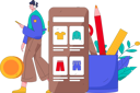 پیش‌نمایش فایل man-doing-shopping-11822476 از پک خرید