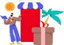 پیش‌نمایش فایل man-makes-shopping-purchases-11822496 از پک خرید