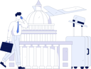 پیش‌نمایش فایل businessman-on-business-trip-11848071 از پک سفر