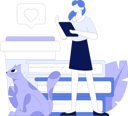 پیش‌نمایش فایل girl-reading-book-with-her-cat-11848044 از پک مطالعه