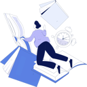 پیش‌نمایش فایل student-flying-with-book-11848022 از پک مطالعه