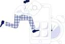 پیش‌نمایش فایل employee-running-for-bank-meeting-11847814 از پک دویدن