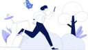 پیش‌نمایش فایل employee-runs-for-meeting-11847808 از پک دویدن