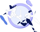 پیش‌نمایش فایل employees-running-late-for-deadlines-11847803 از پک دویدن