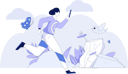 پیش‌نمایش فایل girl-holding-mobile-and-running-11847777 از پک دویدن