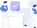 پیش‌نمایش فایل boy-making-financial-calendar-11847649 از پک ورود