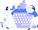 پیش‌نمایش فایل calendar-management-by-employees-11847663 از پک ورود