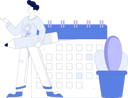 پیش‌نمایش فایل man-making-business-schedule-11847639 از پک ورود