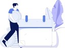 پیش‌نمایش فایل man-making-financial-calendar-11847655 از پک ورود